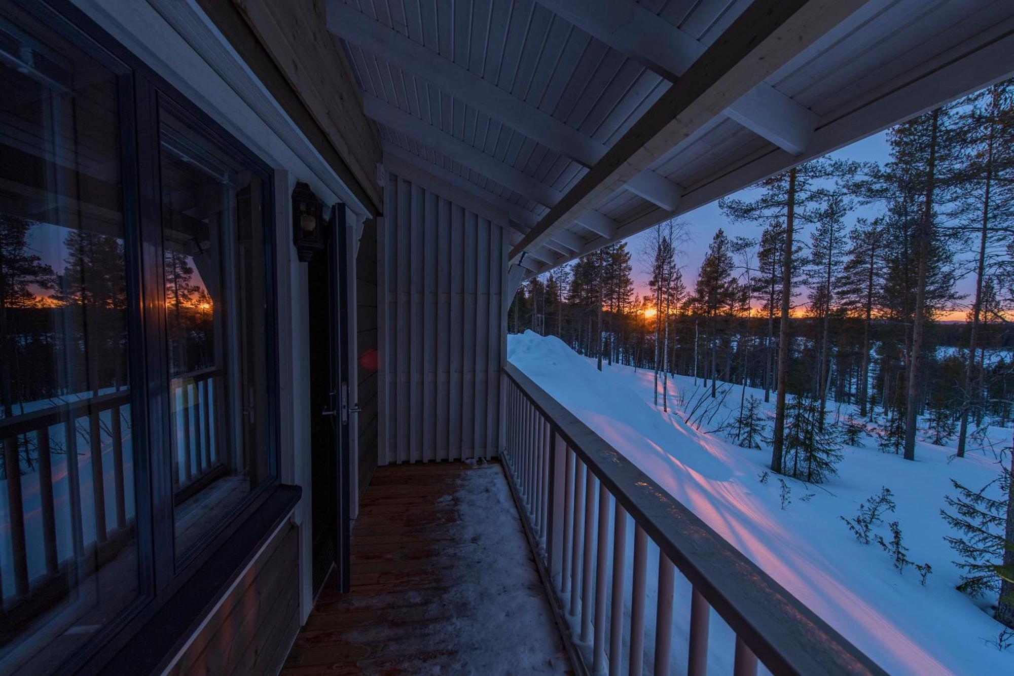 Valkea Arctic Lodge Pello Buitenkant foto